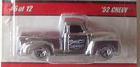 Hot Wheels Classics '52 Chevy Chrome Walgreens 3 pack number 6