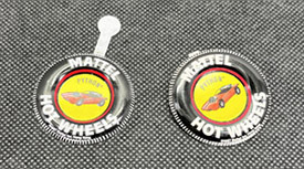 Hot Wheels Redline Pyton Buttons folded vs straight