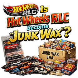 is Hot Wheels RLC become Junk Wax in 2026